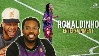 Americans React to Ronaldinho Football's Greatest Entertainment