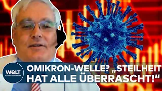 CORONA: Mangel an PCR-Tests! "Die Steilheit der Omikron-Welle hat alle überrascht" I WELT Interview