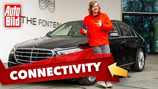 Mercedes S-Klasse (2021) | Wie gut ist der Top-Benz vernetzt? | Test mit Andreas Huber