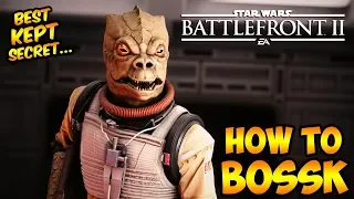 Star Wars Battlefront 2: How to Not Suck - Bossk Hero Guide and Review