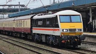 InterCity 90001 Name Royal Scot At Doncaster From London Kings Cross To Newcastle