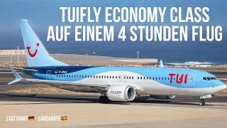 Mit TUIfly von Stuttgart nach Lanzarote (Kanaren) in der Economy Class in einer Boeing 737-800