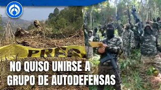 Autodefensas matan a familia completa en Chiapas