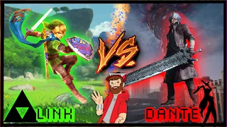 DANTE VS LINK!!! Devil May Cry/Legend of Zelda Powerscaling Excaliber596