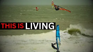 THIS IS LIVING WINDSURF in The North Sea | Windsurfing is AWESOME!