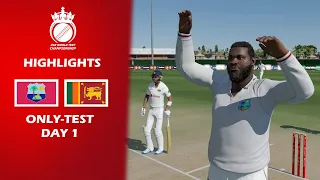 West Indies v Sri Lanka - Only-Test Day 1 2024 | Central Broward Stadium (Florida) | Gaming Series