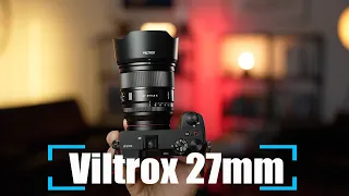 Viltrox 27mm Objektiv für Sony Kamera