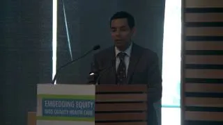 Addressing health disparities for older Ontarians - Dr. Samir Sinha