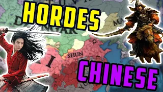 When HORDES meet CHINESE Alliance on EU4 Battlefield