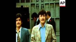 SYND 22/05/74 TURKISH FILM ACTOR, YILMAZ GUNEY, RELEASED FROM PRISON