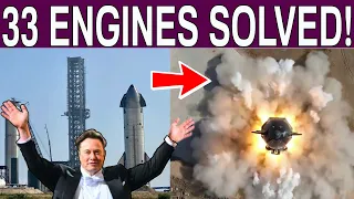 SpaceX's Genius Solution For 33 Raptor Engines Shocked NASA Scientists!