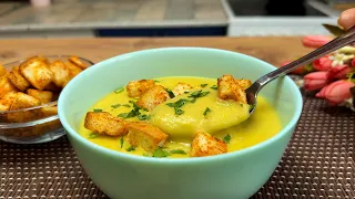 Смачний суп-пюре з кабачків. Як приготувати смачний суп з кабачків без м’яса! Корисно і смачно