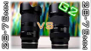 Tamron 28-75mm F2.8 VS NEW G2 Full Comparison