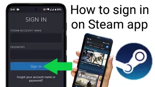 how to sign in steam mobile app | download install & sign in your account on steam mobile app