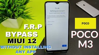 POCO M3 FRP BYPASS | POCO M3 GOOGLE ACCOUNT REMOVE | POCO M3 FRP REMOVE | LATEST METHOD 2021