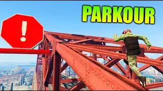 PARKOUR IMPOSIBLE 100% GTA V ONLINE Makigames