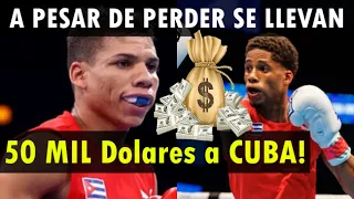 Dos Boxeadores Cubanos ganan 50 MIL USD a pesar de perder en el Campeonato Mundial de Boxeo 2023