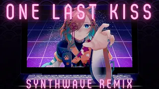 【Shiki Miyoshino / 美吉野しき】 One Last Kiss (synthwave remix) 【Cover】