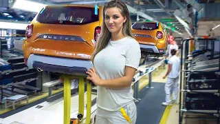 SuperCar Dacia Factory🚘2024: Luxury cars Manufacturing process – Production Dacia Sandero➕Duster