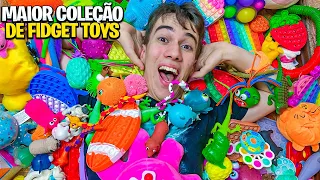 MINHA COLEÇÃO DE FIDGET TOYS ATUALIZADA!!  | MATHEUS DEITOS