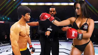 UFC 4 I Bruce Lee vs. Rachel Boxer (EA Sports UFC 4)
