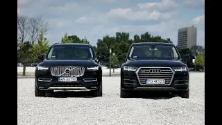 Новая Audi Q7 против нового поколения Volvo XC90