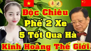 Độc Chiêu Phế 2 Xe Đưa 5 Tốt Qua Sông Kinh Hoàng #CờTướng