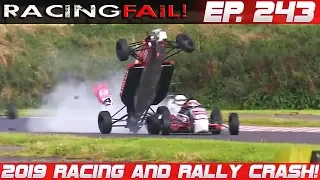 Racing and Rally Crash Compilation 2019 Week 243