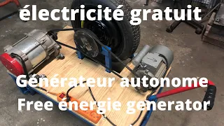 #Électricité gratuite,générateur autonome,free energy generator