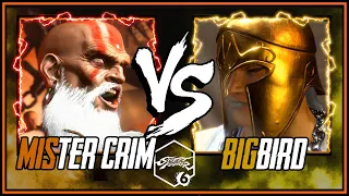 SF6 ➣ MISTER CRIMSON ( DHALSIM ) VS BIGBIRD ( MARISA ) 4K ACTION