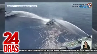 Barko ng PCG, pinagtulungang bombahin ng tubig ng 2 barko ng China | 24 Oras