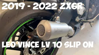 LeoVince LV 10 Slip On Install + Clearing Engine Light | 2019 - 2022 ZX6R Kawasaki