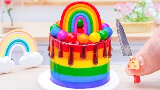 Rainbow Chocolate Cake 🌈 1000+ Incredible Rainbow KitKat Cake Dessert & Miniature Rainbow Cake