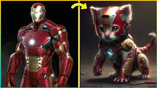 Superheros But Cat Vengers | Best All Marvels And DC Charactor | #34