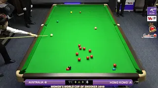 Australia B v Hong Kong A - Women's Snooker World Cup (June 2019)