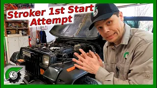 Just when I was about to give up! Jeep 4.6L Stroker Start Attempt