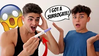 GIVING PREGNANCY HINTS To See How My Boyfriend Reacts (Gay Couple Edition)