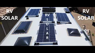 DIY-Install RV Drill Free Solar Panel Mounts