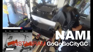 GoGoGo NAMI Burn-E or NAMI Klima? Visiting BikeScooterCity Gold Coast Interview with DJ Discharged
