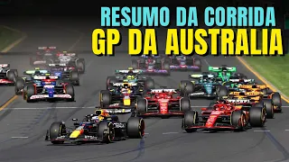 F1 2024 - SAINZ VENCE ! VERSTAPPEN E HAMILTON ABANDONAM, RUSSELL BATE NO FINAL - GP DA AUSTRALIA