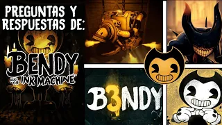 PREGUNTAS Y RESPUESTAS de Bendy