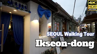 SEOUL KOREA/ Ikseon-dong where you can visit again in spring. A place with a nice alleyway of hanok.