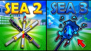 Top 5 Strongest SWORDS In EVERY Sea In Blox Fruits!!