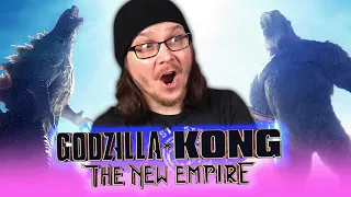 GODZILLA X KONG THE NEW EMPIRE OFFICIAL TRAILER 2 REACTION