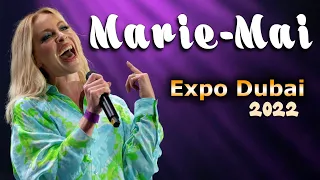 Marie-Mai .. Canadian singer in live show from the Expo Dubai .. 2022