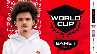 WORLD CUP DUO ► LES MEILLEURS JOUEURS DU MONDE - GAME 1 DAY 1