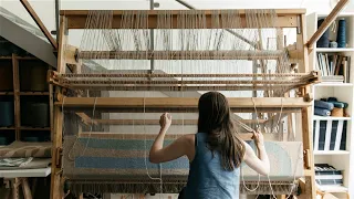 Tapestry Weaver Christabel Balfour On The Art Of Improvisation And The Simplicity Of Her Designs