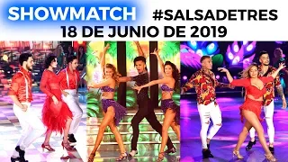 Showmatch - Programa 18/06/19 - #SalsaDeTres - Invitados: El Polaco, Vanina Escudero y Rodrigo Noya