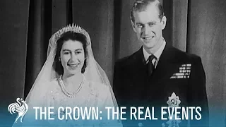 The Crown Season 1: The Real Events | British Pathé