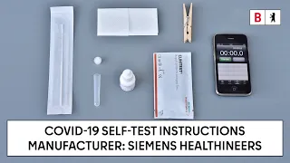 How is the Siemens self-test carried out?